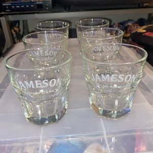 Set of 6 Jameson Rocks Glasses - like new!